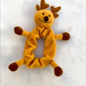 Christmas Reindeer Elastic Hair Tie Bracelet